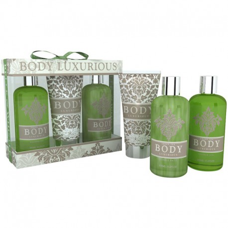 Coffret de Bain - Body Luxurious - Thé Vert - 3 Pcs