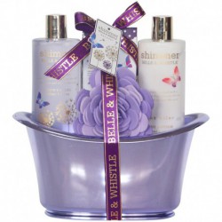 Baignoire de Bain Retro - Shimmer by Belle & Whistle - Lilas - 4 Pcs