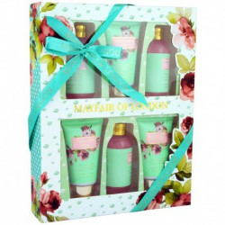 Coffret de Bain - Roses - 6 Pcs
