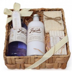 Plateau de bain bois bambou FRESH