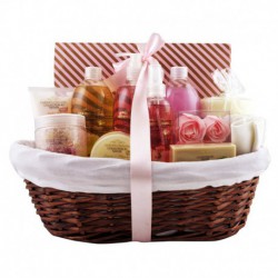 Coffret de Bain Premium - Garden Dreams - Jasmin & Magnolia, Lys & Freesia & Rose - 17 Pcs