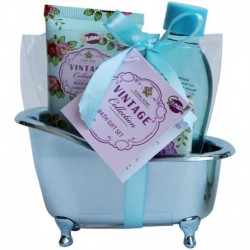 Baignoire de Bain Mini - Vintage - 3 Pièces - Lys