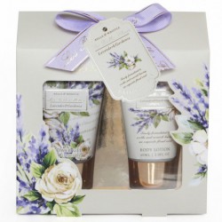 Boite de Bain Duo - Les Belles Fleurs - Lavande - 2 Pcs