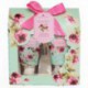 Boite de Bain Duo - Les Belles Fleurs - Rose - 2 Pcs