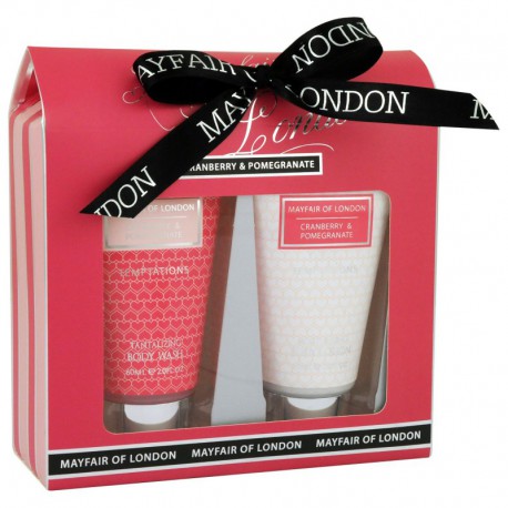 Coffret de Bain Duo - Temptation - Canneberge & Grenade - 2 Pcs