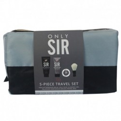 Gloss! Trousse de Toilette Complète Spécial Rasage Homme Only Sir - Eucalyptus - 4pcs
