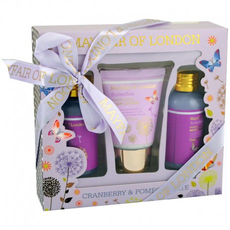 Coffret de Bain - Butterflies - 3 Pcs