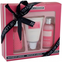 Coffret de Bain - Temptation - Canneberge & Grenade - 3 Pcs