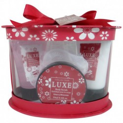 Coffret de Bain - Luxe - Bergamot Rose - 4 Pcs