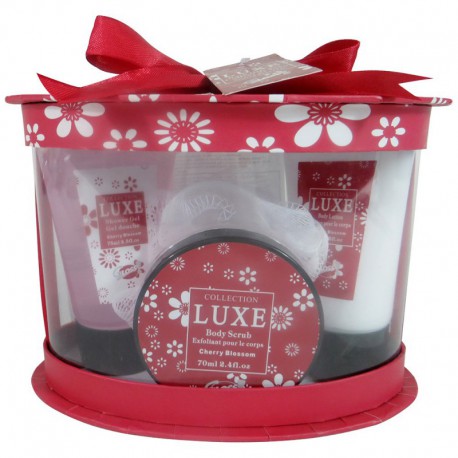 Coffret de Bain - Luxe - Bergamot Rose - 4 Pcs