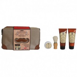Gloss! Trousse de Toilette Complète Homme BARBERSHOPPE - Aloe Vera et Menthe Poivrée - 4pcs