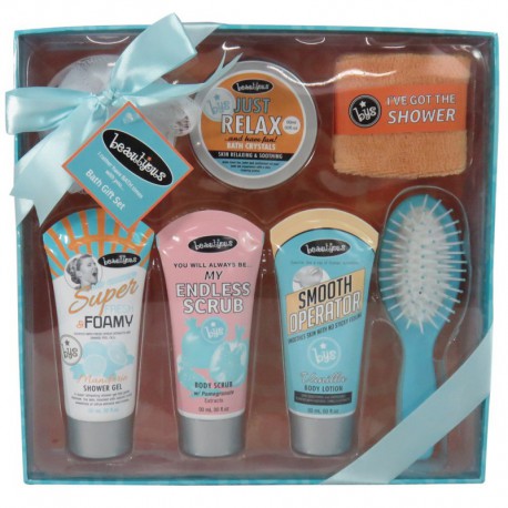 Baignoire de Bain - BEAITYOUS - Karité, Vanillet & Menthe Citronnée - 7 Pièces