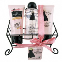 Gloss! Coffret de Bain en Métal Vintage The Pretty Dress - Fleur de Pivoine et Patchouli - 3pcs