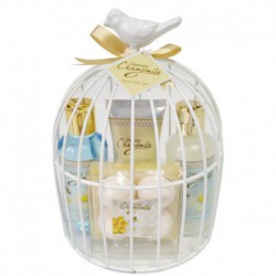 Gloss! Cage de Bain Oiseau Floral Garden - Amande au Miel - 4pcs