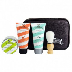 Coffret de bain et rasage parfum aloe vera et menthe poivrée - 4pcs