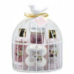 Gloss! Cage de Bain Oiseau Floral Garden - Fleur de Pivoine et Patchouli - 4pcs