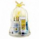 Gloss! Cloche de Bain en Métal Floral Garden- Amande au Miel - 7pcs
