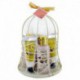 Gloss! Cloche de Bain en Métal Floral Garden - Fleur de Pivoine et Patchouli - 7pcs