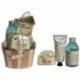 Gloss! Sceau de Bain Bois Fresh Bath - Aloe Vera et Menthe Poivrée - 3pcs