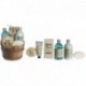 Gloss! Sceau de Bain Bois Fresh Bath - Aloe Vera et Menthe Poivrée - 6pcs
