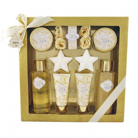 Gloss! Coffret de Bain Sparkling Bliss - Fleurs Blanches et Musk - 8pcs