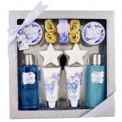 Gloss! Coffret de Bain Sparkling Bliss - Fleur de Coton - 8pcs