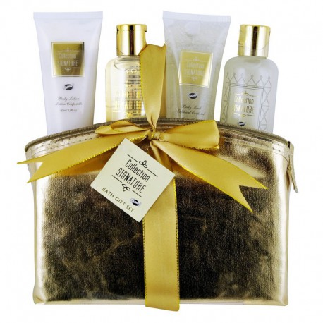 Gloss! Trousse de Bain Signature - Vanille Gingembre - 4pcs