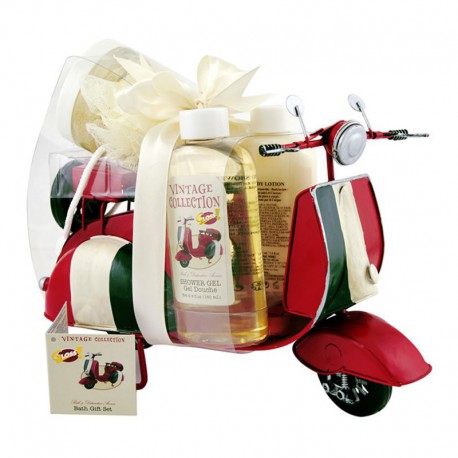Gloss! Coffret Cadeau - Coffret de Bain Collection Vintage Senteur Musc et Fleurs - 5pcs