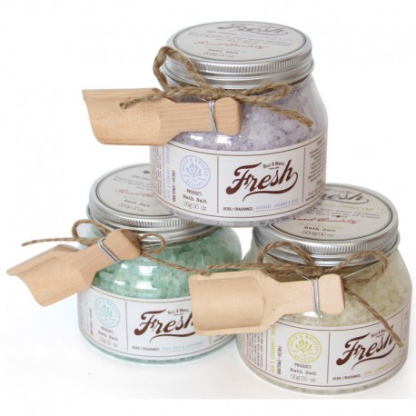 Cristaux de Bain ou Exfoliant Corporel FRESH