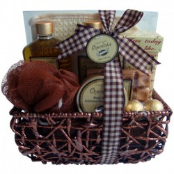 Coffret de bain gourmand parfum chocolat - 9pcs