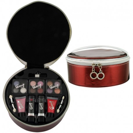 Mallette de Maquillage - Luxurious Collection Red - 19 Pcs