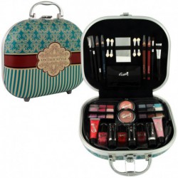 Mallette de Maquillage - Vintage Style -  48 Pcs