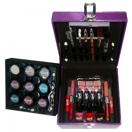 Mallette de Maquillage - City Purple - 34 Pcs