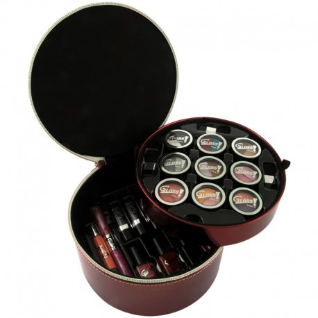 Mallette de Maquillage - Luxurious Collection Red - 34 Pcs