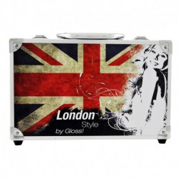 Gloss! Mallette de Maquillage Beauty Box London - 40pcs