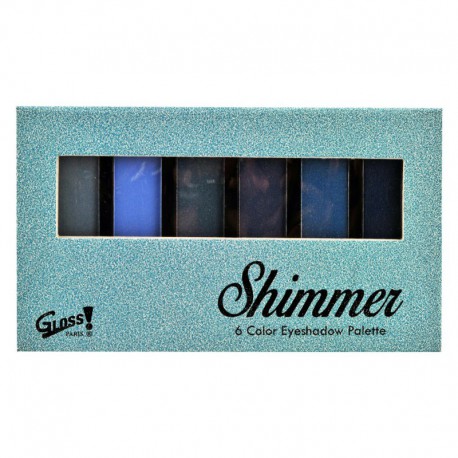 Palette de Maquillage Fashion Blue - 8pcs