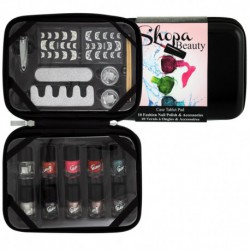 Set de Maquillage - Shopa Beauty Black - 19 Pcs