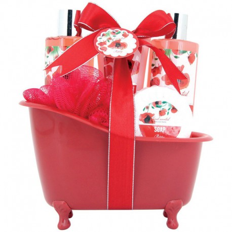 Gloss! Baignoire de Bain Floral Scented Coquelicot Coffret 5pcs
