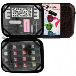 Set de Maquillage - Shopa Beauty Croco Brown - 26 Pcs