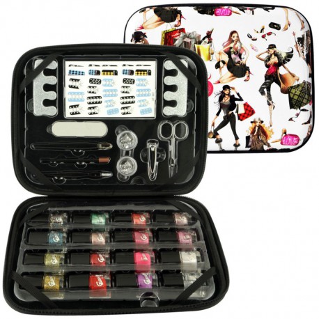 Palette de Maquillage - Shopa Beauty White - 29 Pcs