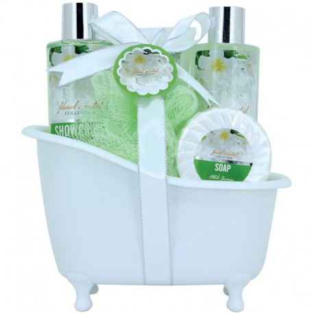 Gloss! Coffret Baignoire de Bain Floral Scented Jasmin 5 pcs