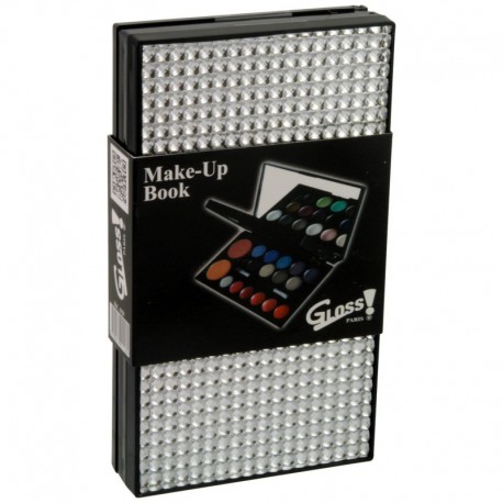 Palette de Maquillage - Makeup Book Silver - 35 Pcs