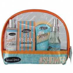 Trousse de Bain - BEAUTYOUS - Karité, Vanillet & Menthe Citronnée - 4 Pcs