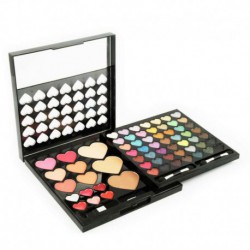 Palette de Maquillage - Heart to Heart - 68 Pcs