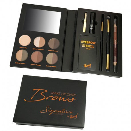 Gloss! Kit pour Sourcils - 16pcs