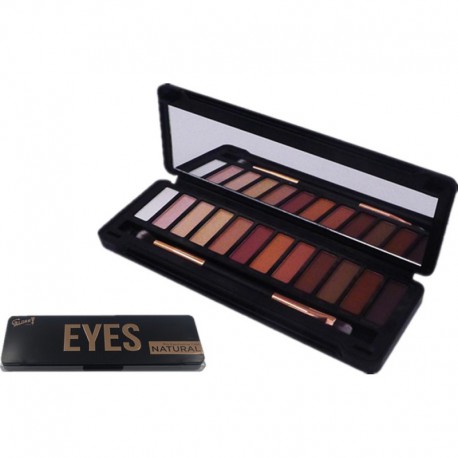 Gloss! Palette de Maquillage Natural ou Smoky Eyes Aléatoire - 13pcs