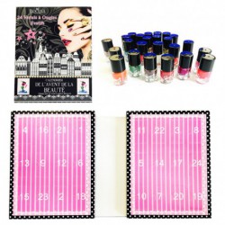 Gloss! By Universbeauty - Cadeau de Noël calendrier de l'avent cosmétique spécial vernis - 24pcs