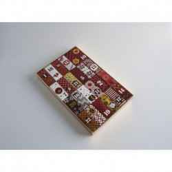 Calendrier de l'Avent spécial beauté - Coffret cadeau de Noël  - Rouge/Orange