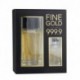 Coffret Cadeau Homme Eau de Toilette 100ml et 15ml Fine Gold Men  - Real Time