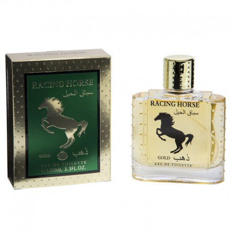 Eau deToilette 100ml Homme Racing Horse Gold  - Real Time